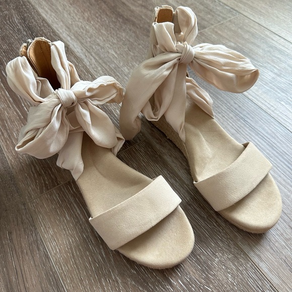 UGG Shoes - UGG Cream Espadrille Sandals